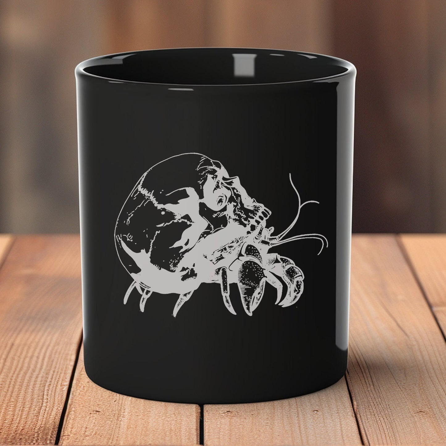 Creepy Crab Graphic, Hermit Crab PNG, Crabby Graphic, Instant Download, Laser Engraver Files, Crab Skull SVG, Skull Crab, Scary Crab Image!!